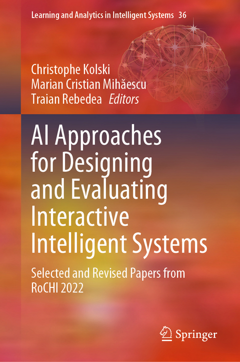 AI Approaches for Designing and Evaluating Interactive Intelligent Systems - 