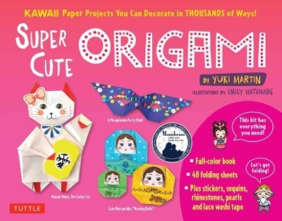 Super Cute Origami Kit - Yuki Martin