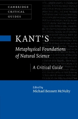 Kant's Metaphysical Foundations of Natural Science - 