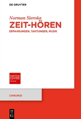 Zeit-Hören - Norman Sieroka