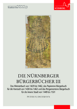 Die Nürnberger Bürgerbücher III