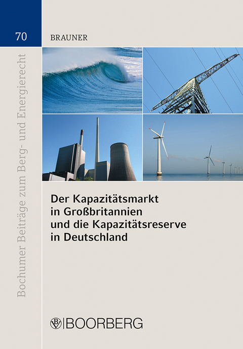 Der Kapazitätsmarkt in Großbritannien und die Kapazitätsreserve in Deutschland - André Brauner