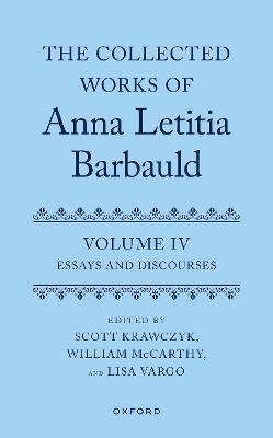 The Collected Works of Anna Letitia Barbauld: Volume 4 - 