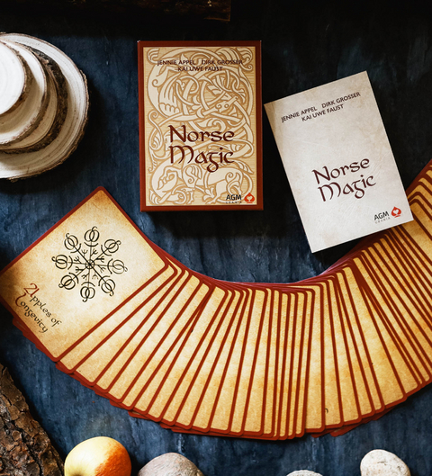 Norse Magic (english oracle cards), m. 1 Buch, m. 49 Beilage, 2 Teile - Jennie Appel, Dirk Grosser, Kai Uwe Faust