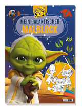 Star Wars: Die Abenteuer der jungen Jedi - Mein galaktischer Malblock -  Panini