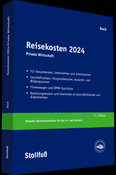 Reisekosten 2024 - Wolfgang Deck