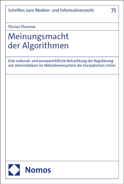 Meinungsmacht der Algorithmen - Florian Flamme