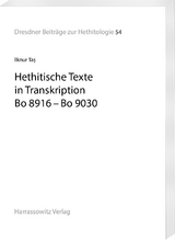 Hethitische Texte in Transkription Bo 8916–Bo 9030 - İlknur Taş