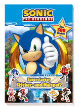 Sonic The Hedgehog: Superstarker Sticker - und Malspaß -  Panini