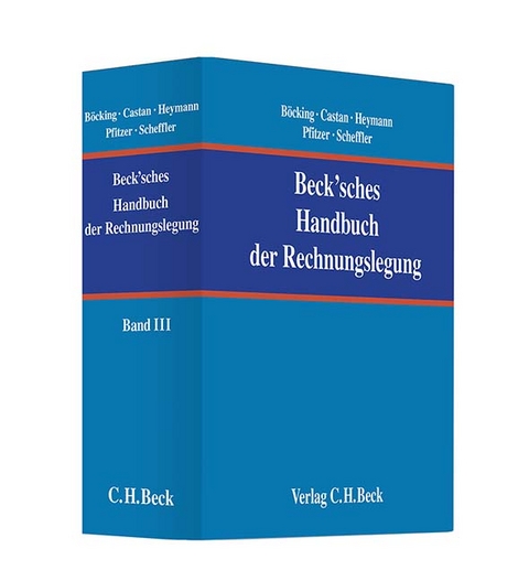 Beck'sches Handbuch der Rechnungslegung / Beck'sches Handbuch der Rechnungslegung Hauptordner zu Band III 65 mm