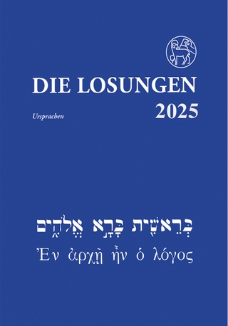 Die Losungen in der Ursprache 2025 - Herrnhuter Brüdergemeine