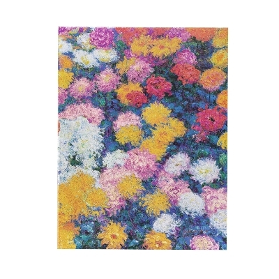 Monet’s Chrysanthemums Ultra Unlined Hardback Journal (Elastic Band Closure) -  Paperblanks