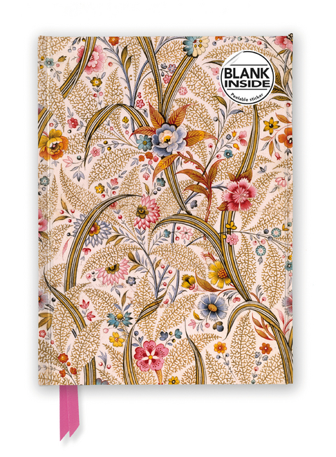 William Kilburn: Marble End Paper (Foiled Blank Journal) - 