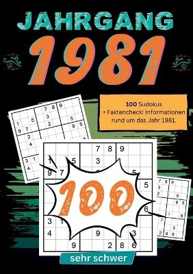 1981- Rätselspaß und Zeitreise - Sudoku Jahrbücher