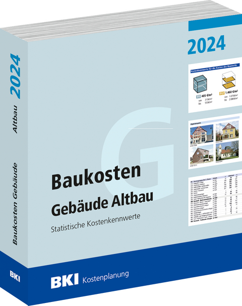 BKI Baukosten Gebäude Altbau 2024 - 