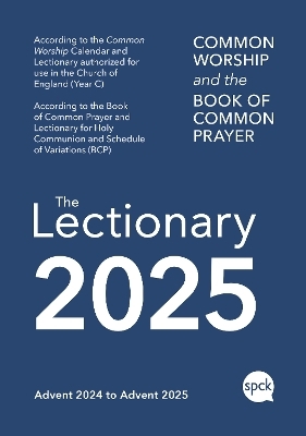 Common Worship Lectionary spiral-bound 2025 -  SPCK