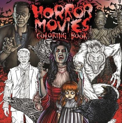 Horror Movies Adult Coloring Book -  Igloobooks