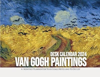 Van Gogh Paintings Desk Calendar 2024 -  Llama Bird Press