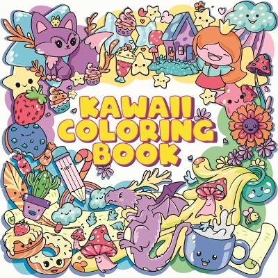 Kawaii Coloring Book -  Igloobooks