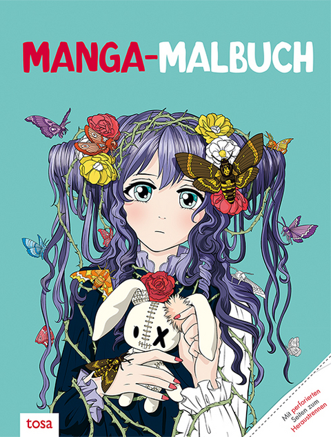 Manga-Malbuch