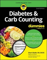 Diabetes & Carb Counting For Dummies - Shafer, Sherri