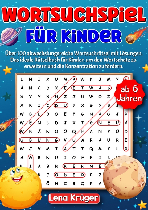 Wortsuchspiel für Kinder ab 6 Jahren - Lena Krüger