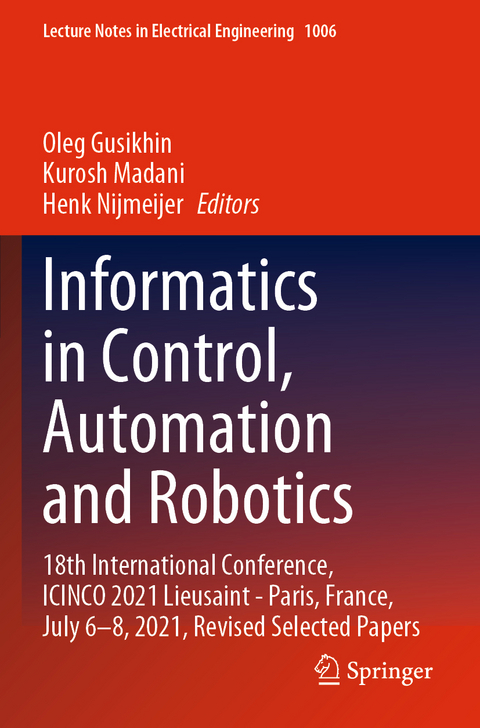 Informatics in Control, Automation and Robotics - 