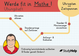 Werde fit in Mathe: Uhrzeit lesen lernen und Zeitspannen - Sebastian Kottmann