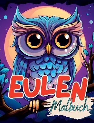 Malbuch Eule - Lucy´s Tier Malbücher