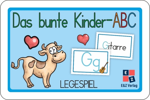 Das bunte Kinder-ABC Legespiel, m. 1 Beilage, m. 1 Beilage, 2 Teile - Helga Momm