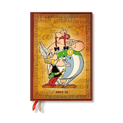 Asterix & Obelix (The Adventures of Asterix) Midi 18-month Horizontal Hardback Dayplanner 2025 (Elastic Band Closure) -  Paperblanks