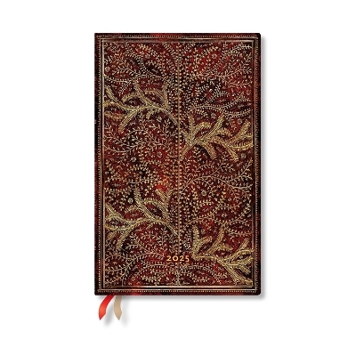 Wildwood (Tree of Life) Maxi 12-month Horizontal Softcover Flexi Dayplanner 2025 (Elastic Band Closure) -  Paperblanks