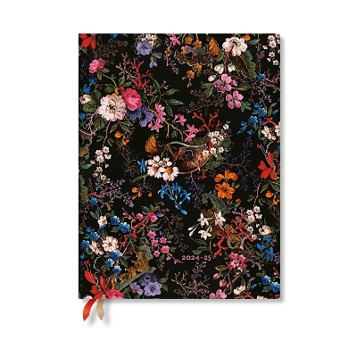 Floralia (William Kilburn) Ultra 18-month Vertical Softcover Flexi Dayplanner 2025 (Elastic Band Closure) -  Paperblanks