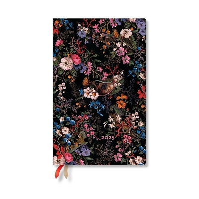 Floralia (William Kilburn) Maxi 12-month Horizontal Hardback Dayplanner 2025 (Elastic Band Closure) -  Paperblanks