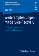 Weiterempfehlungen mit Service-Recovery - Jana Wies