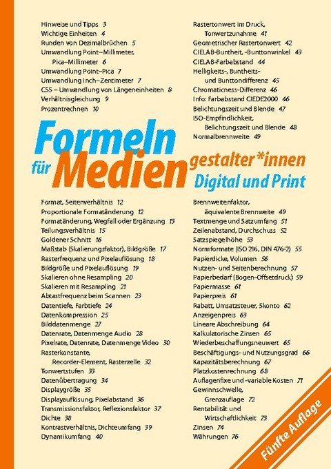 Formeln für Mediengestalter*innen Digital und Print - Ulrich Paasch