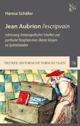 Jean Aubrion l’escripvain. - Hanna Schäfer