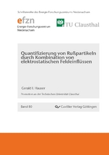 Qualifizierung von Rußpartikeln durch Kombinationen von elektrostatischen Feldeinflüssen - Gerald I. Hauser