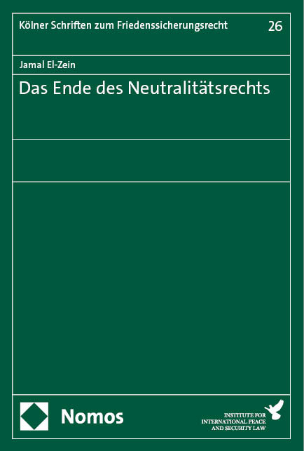 Das Ende des Neutralitätsrechts - Jamal El-Zein