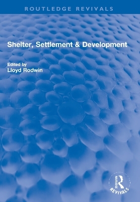 Shelter, Settlement & Development - 