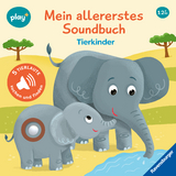 Ravensburger Play+ Mein allererstes Soundbuch: Tierkinder, Baby-Buch ab 1 Jahr - Maria Höck