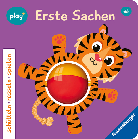 Ravensburger Play+ schütteln, rasseln, spielen: Erste Sachen, Baby-Buch ab 6 Monoate - Maria Höck