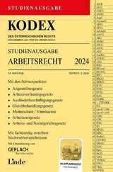 KODEX Studienausgabe Arbeitsrecht 2024 - 