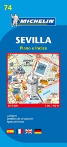 Sevilla - Michelin City Plan 74 - 