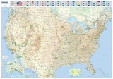 U.S.A. -Michelin rolled & tubed wall map Encapsulated - 