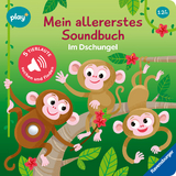 Ravensburger Play+ Mein allererstes Soundbuch: Im Dschungel, Baby-Buch ab 1 Jahr - Maria Höck