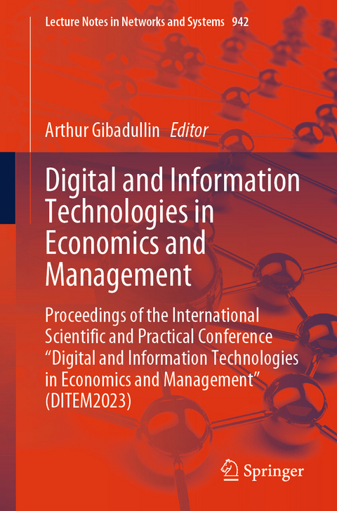 Digital and Information Technologies in Economics and Management - 