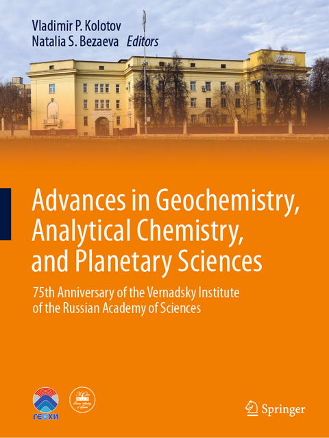 Advances in Geochemistry, Analytical Chemistry, and Planetary Sciences - 