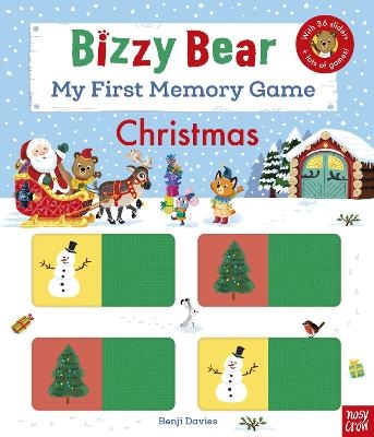 Bizzy Bear: My First Memory Game Book: Christmas - 