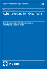 Cyberspionage im Völkerrecht - Michael Welnhofer